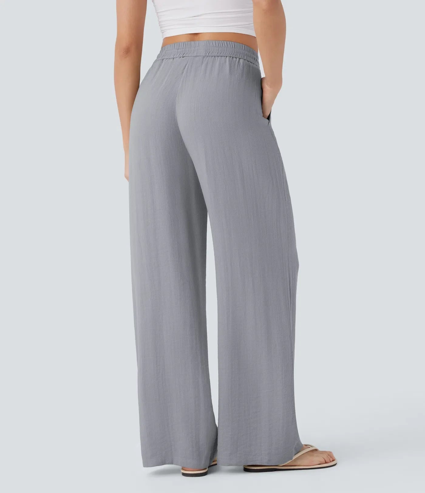 Lisa | Comfortabele &amp; Luchtige Linnen Broek met Elegante Pijpen | 1+1 Free