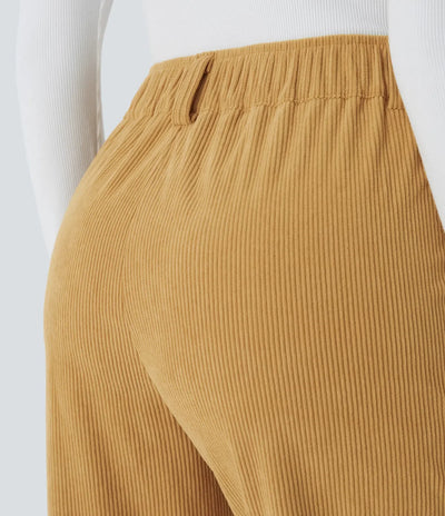 Annette | Comfortabele Broek Met Middelhoge Taille, Ritssluiting En Zijzakken
