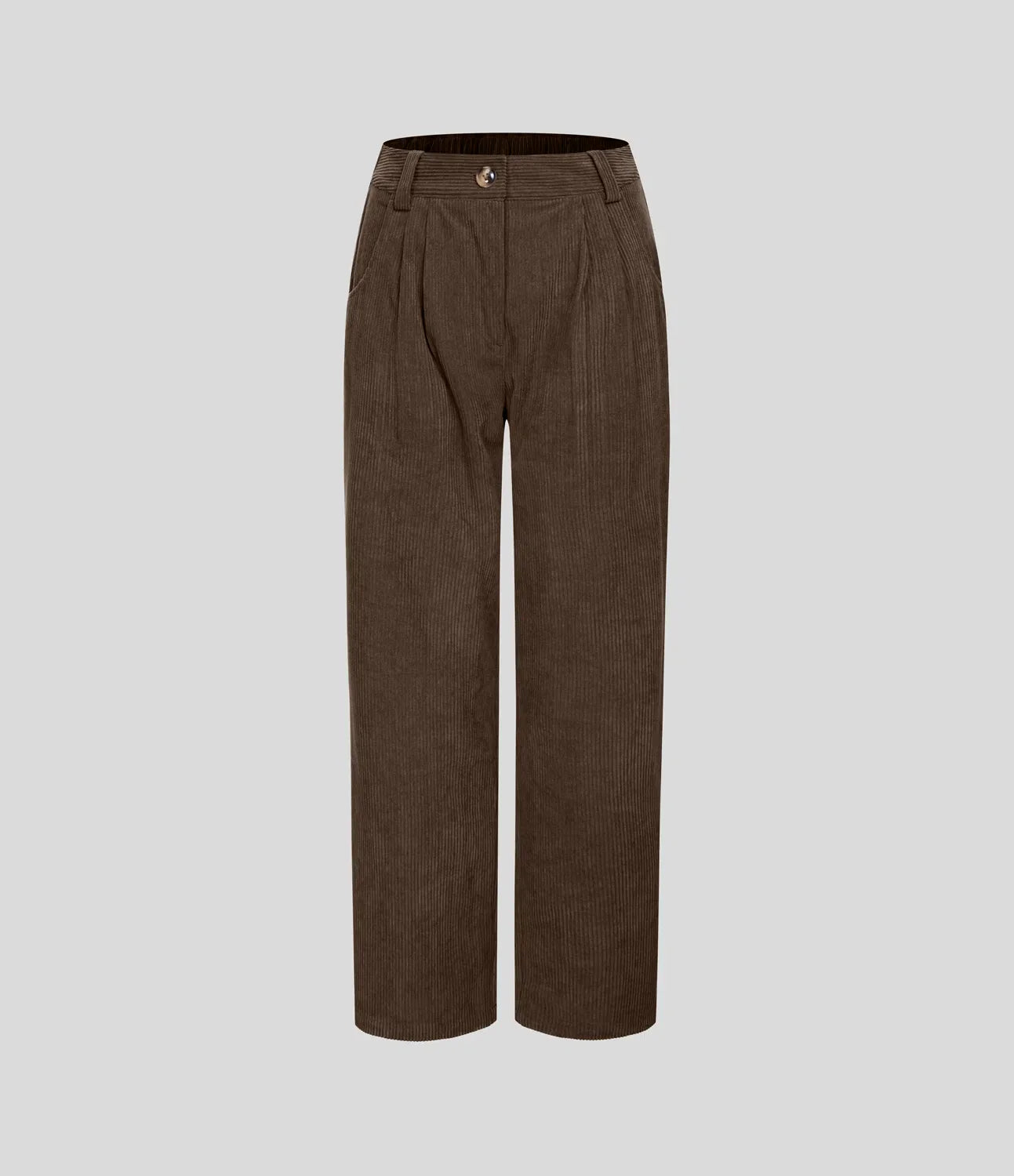 Annette | Comfortabele Broek Met Middelhoge Taille, Ritssluiting Et Zijzakken