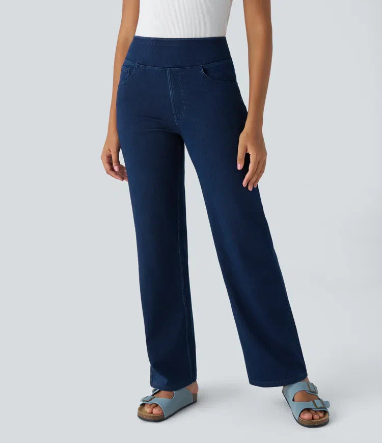 Isabella | Elastische &amp; Comfortabele Broek Met Hoge Taille