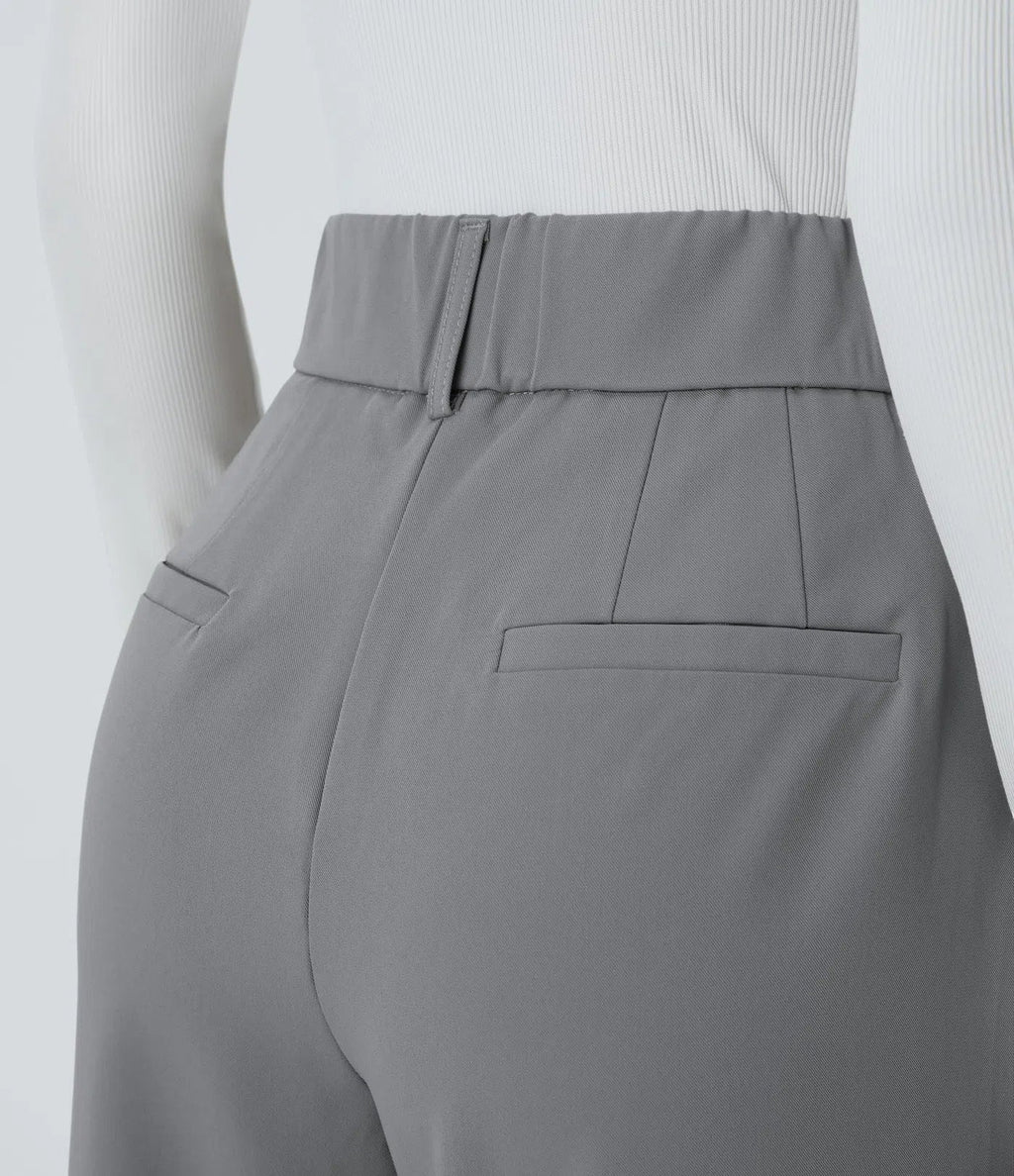 Megan | Comfortabele &amp; Elastische Broek Met Hoge Taille