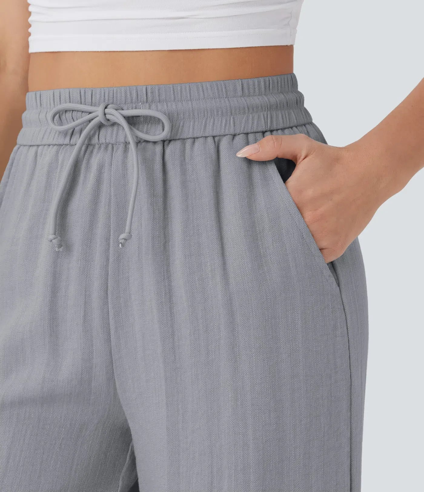 Lisa | Comfortabele &amp; Luchtige Linnen Broek met Elegante Pijpen | 1+1 Free