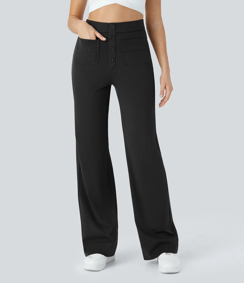 Naomi | Elastische &amp; Comfortabele Broek Met Hoge Taille | 1+1 Free