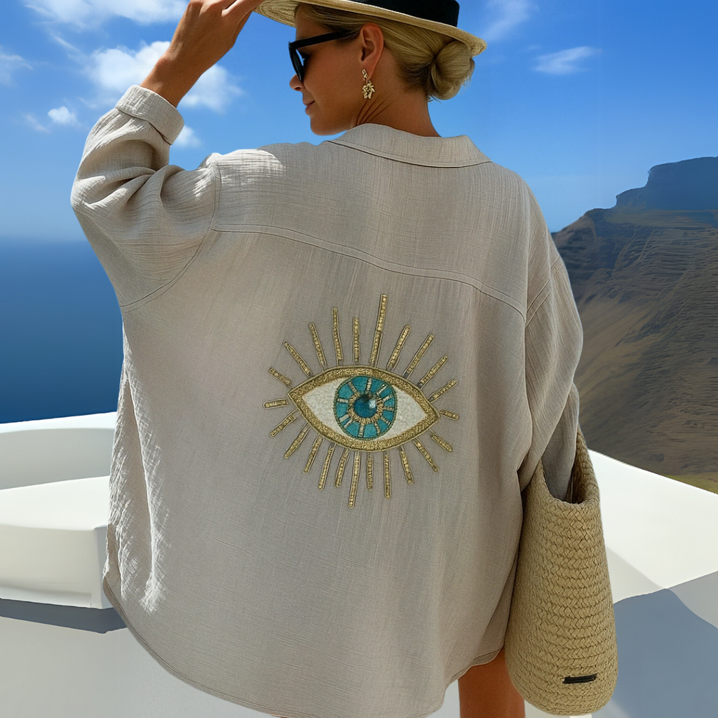 Annemiek™ | Light boho blouse in Ibiza style