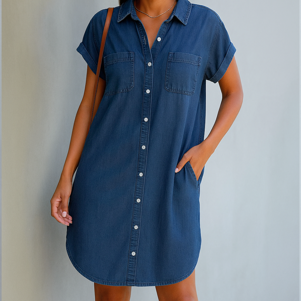 Sandra™ | Denim blouse