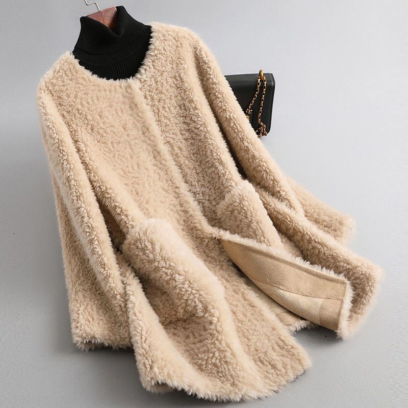 Eliška™ | Teddy sheepskin coat