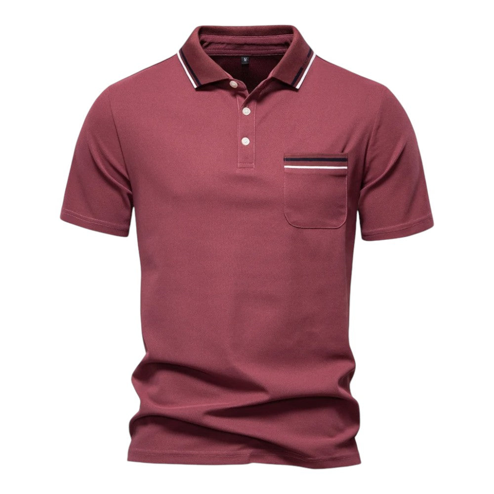 Roman™ | Men's polo shirt with contrast details
