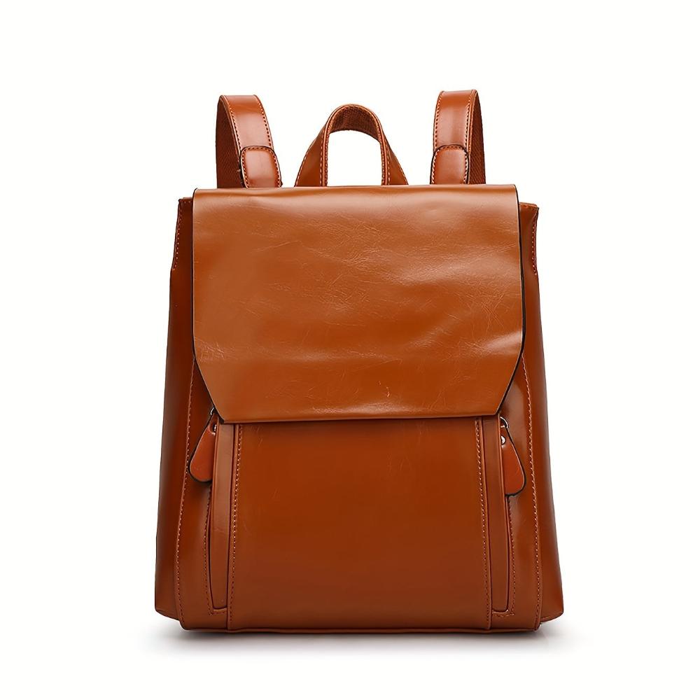 Hannelore - Vintage Backpack Handbag with Quilted Pattern