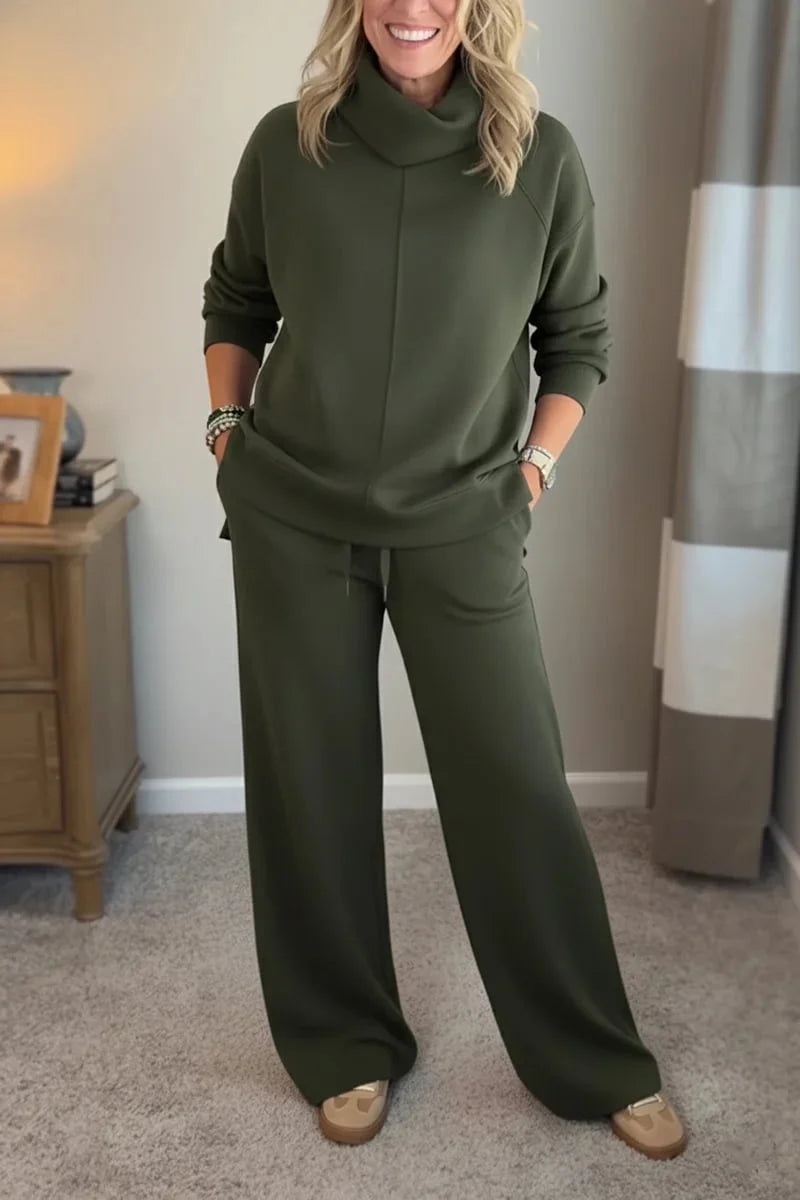 Élodie | Ensemble confortable en tricot 2 pièces 