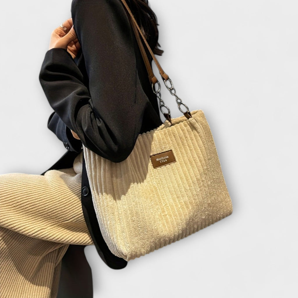 Sac bandoulière avec cordon souple