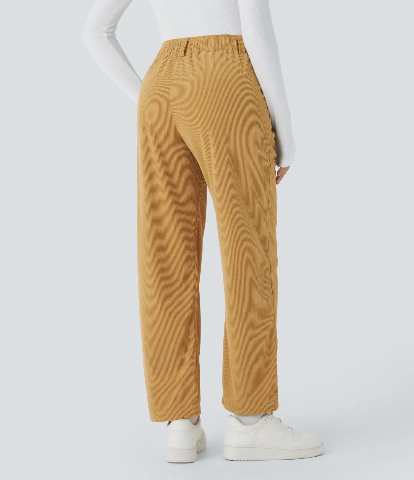 Annette | Comfortabele Broek Met Middelhoge Taille, Ritssluiting Et Zijzakken