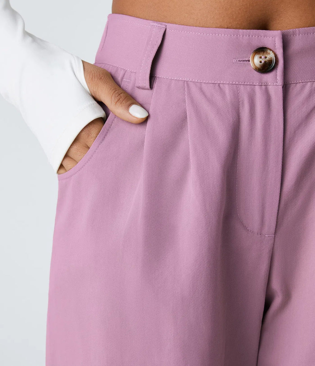 Marianne | Katoenen Broek avec Knopen, Rits et Praktische Zakken
