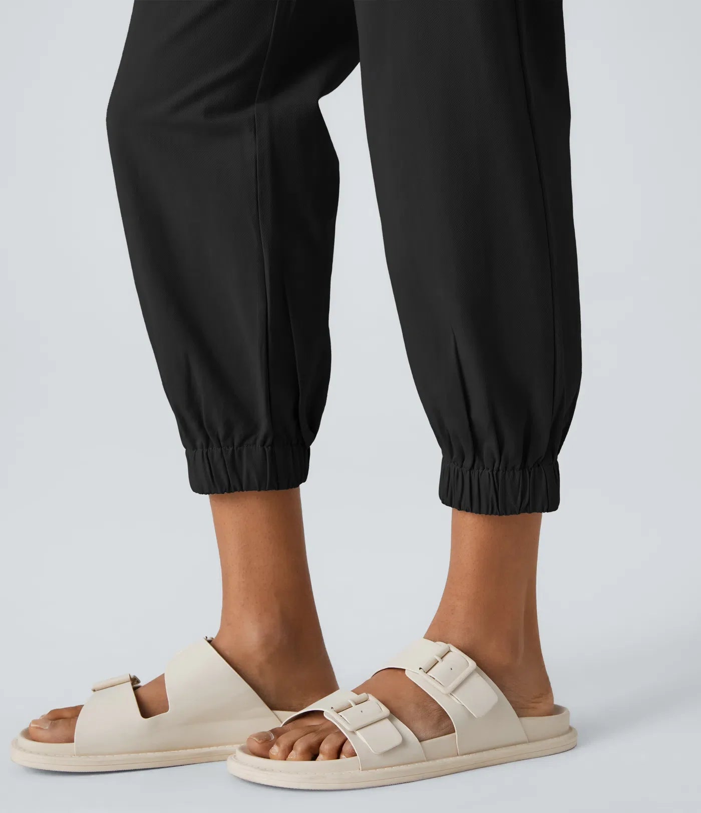 Marianne | Katoenen Broek avec Knopen, Rits et Praktische Zakken