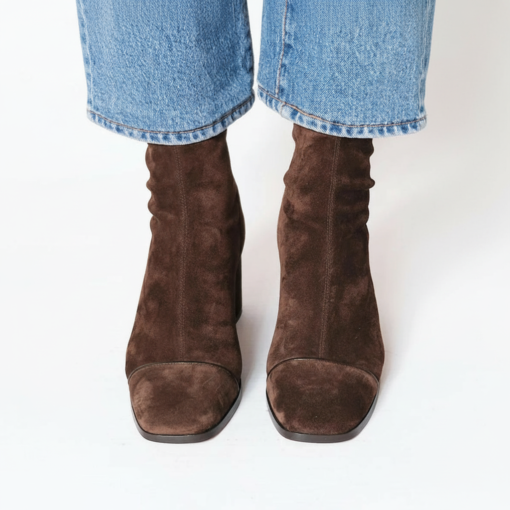 Evelynn™ | Bottines élégantes en daim