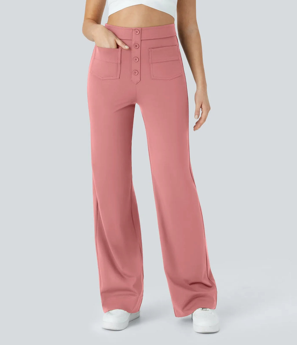 Naomi | Elastische &amp; Comfortabele Broek Met Hoge Taille | 1+1 Free