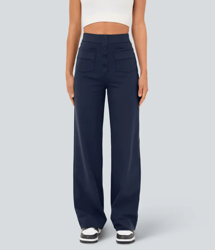 Naomi | Elastische &amp; Comfortabele Broek Met Hoge Taille | 1+1 Free