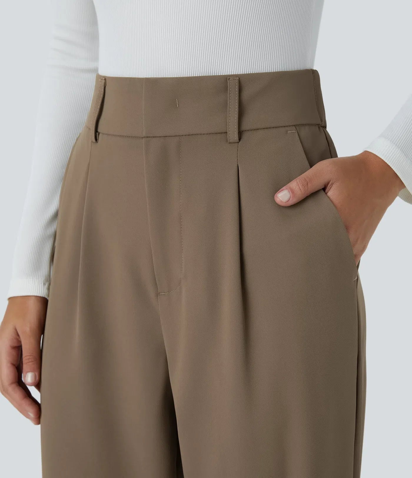 Megan | Comfortabele & Elastische Broek Met Hoge Taille
