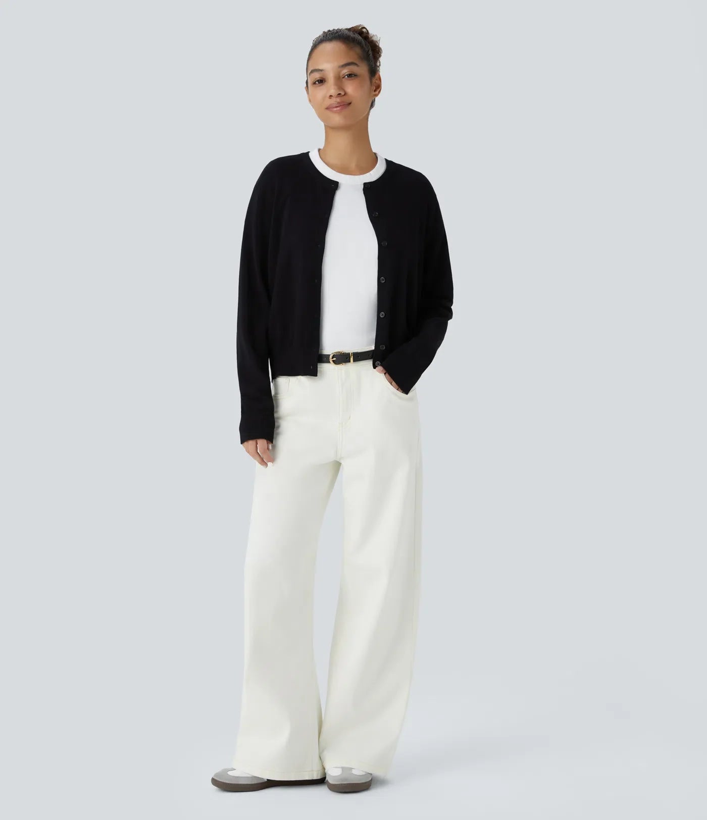 Linda | Comfortabele Jeans Met Handige Ritszakken &amp; Losvallende Elegante Pijpen