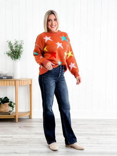 Evelien | Comfortabele Jeans Met Een Mid-Rise Tailleband En Knoopsluiting