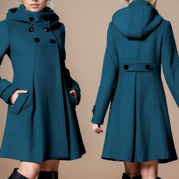 Tereza™ – Stylish jacket with pockets and hood