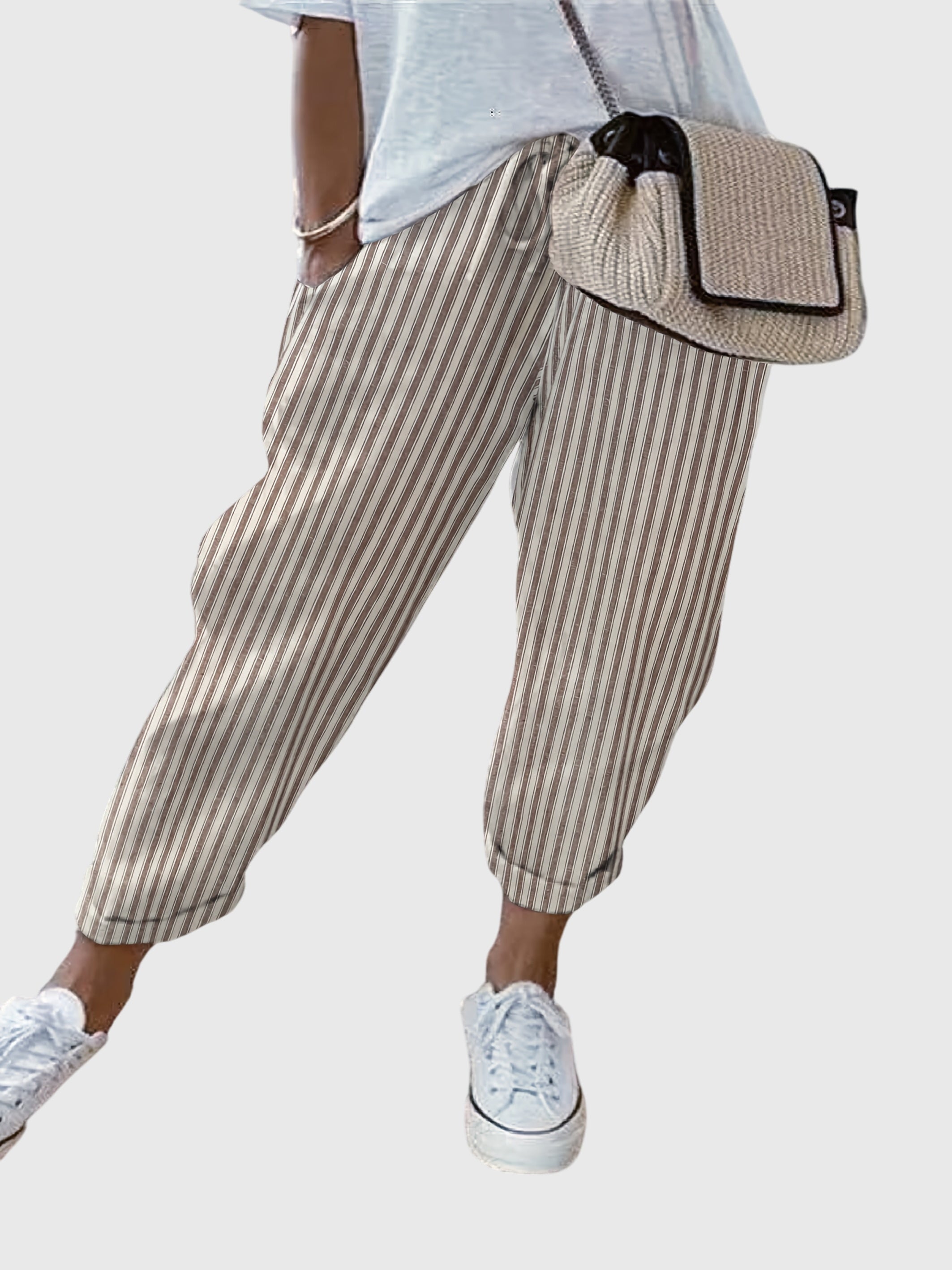 Amélia - Pantalon rayé
