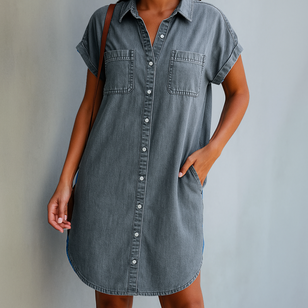 Sandra™ | Denim blouse