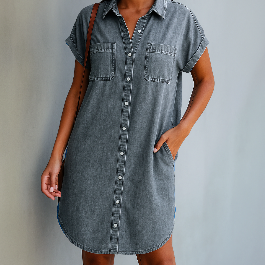 Sandra™ | Denim blouse