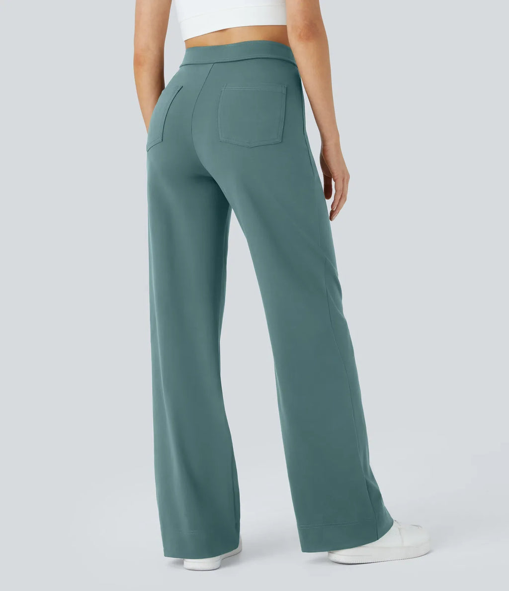 Naomi | Elastische &amp; Comfortabele Broek Met Hoge Taille | 1+1 Free