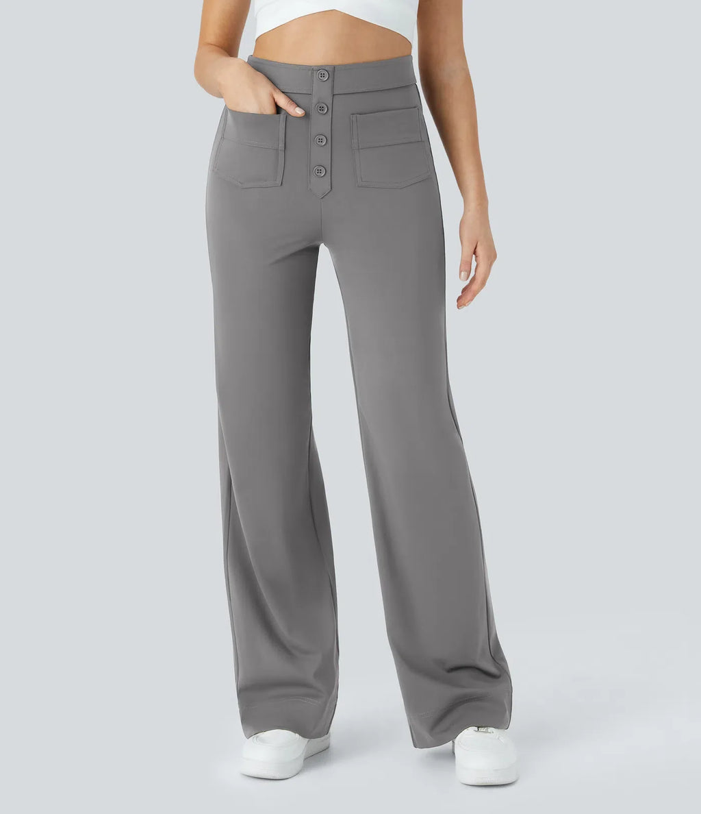 Naomi | Elastische &amp; Comfortabele Broek Met Hoge Taille | 1+1 Free