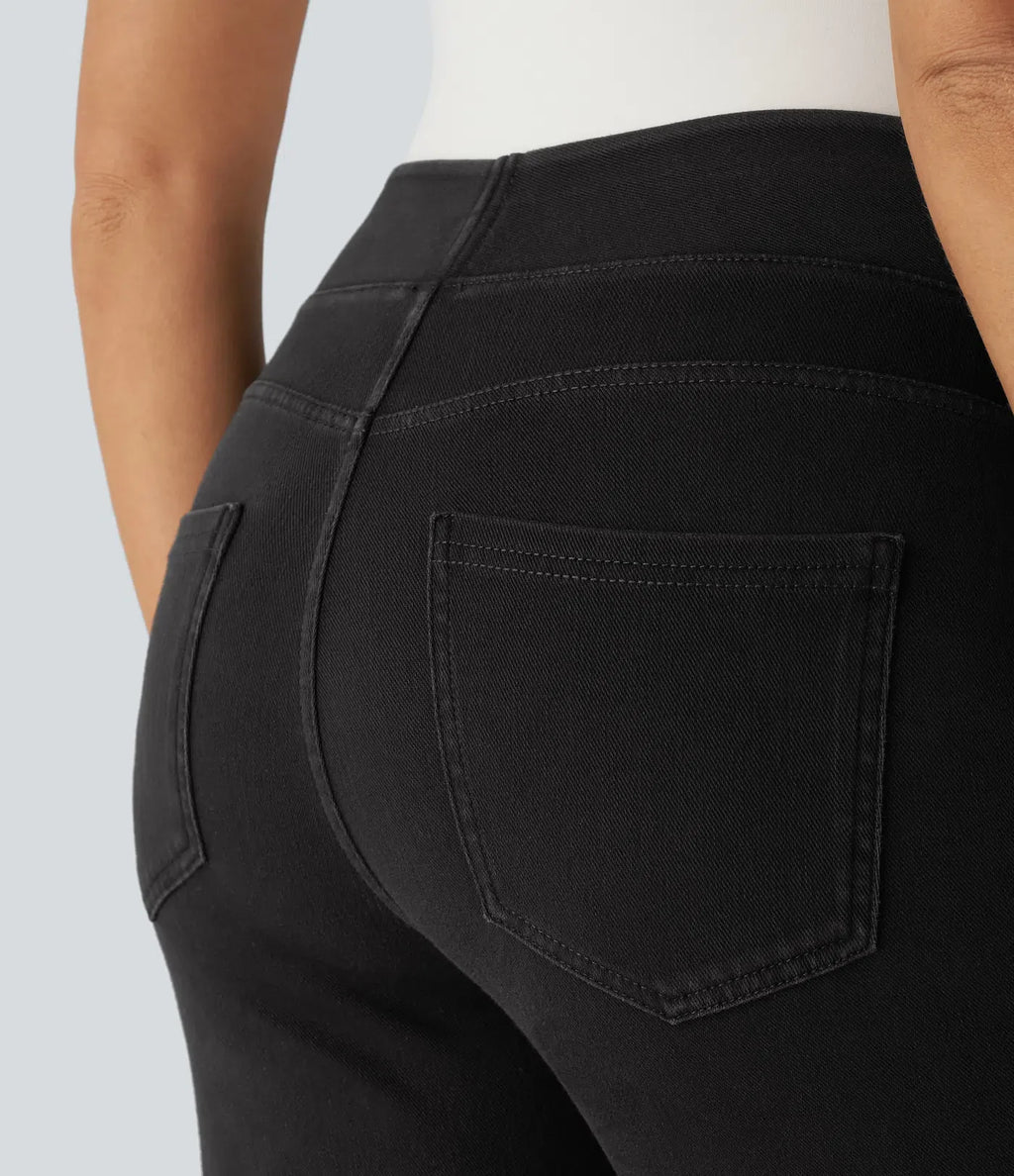 Isabella | Elastische &amp; Comfortabele Broek Met Hoge Taille