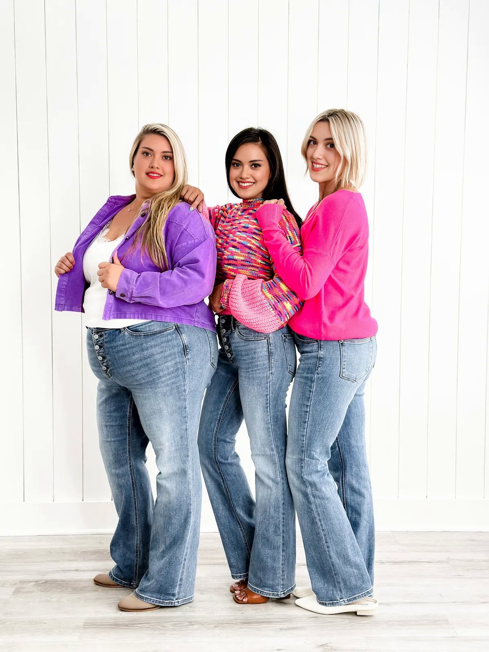 Evelyn | Comfortabele Jeans Met Een Mid-Rise Tailleband En Knoopsluiting