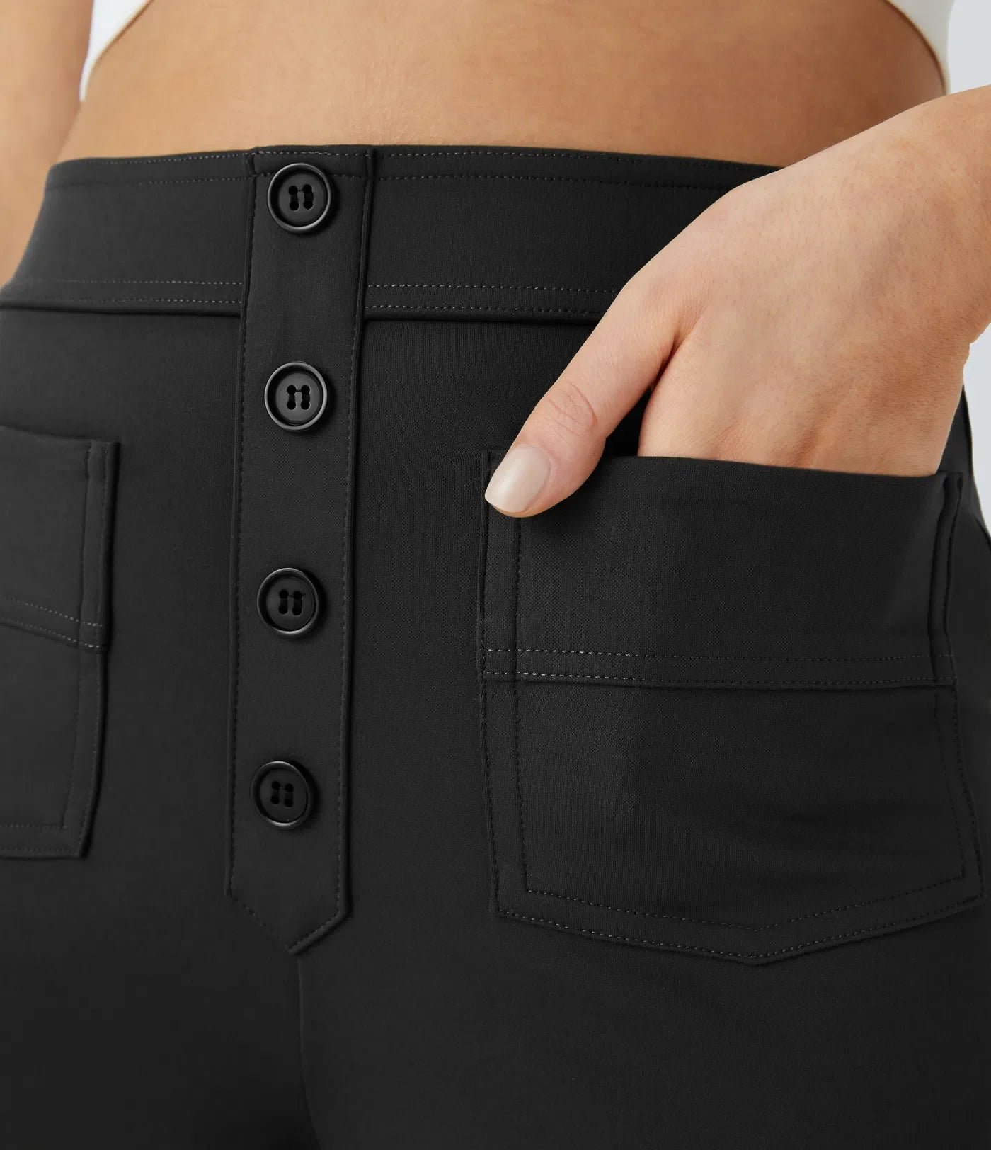 Naomi | Elastische &amp; Comfortabele Broek Met Hoge Taille | 1+1 Free