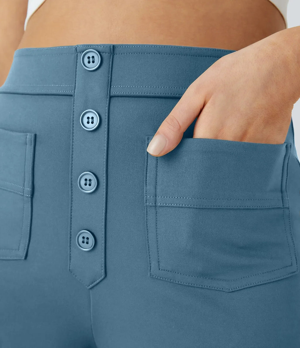 Naomi | Elastische &amp; Comfortabele Broek Met Hoge Taille | 1+1 Free