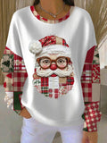 Lotte - Kersttrui met kerstmanmotif 