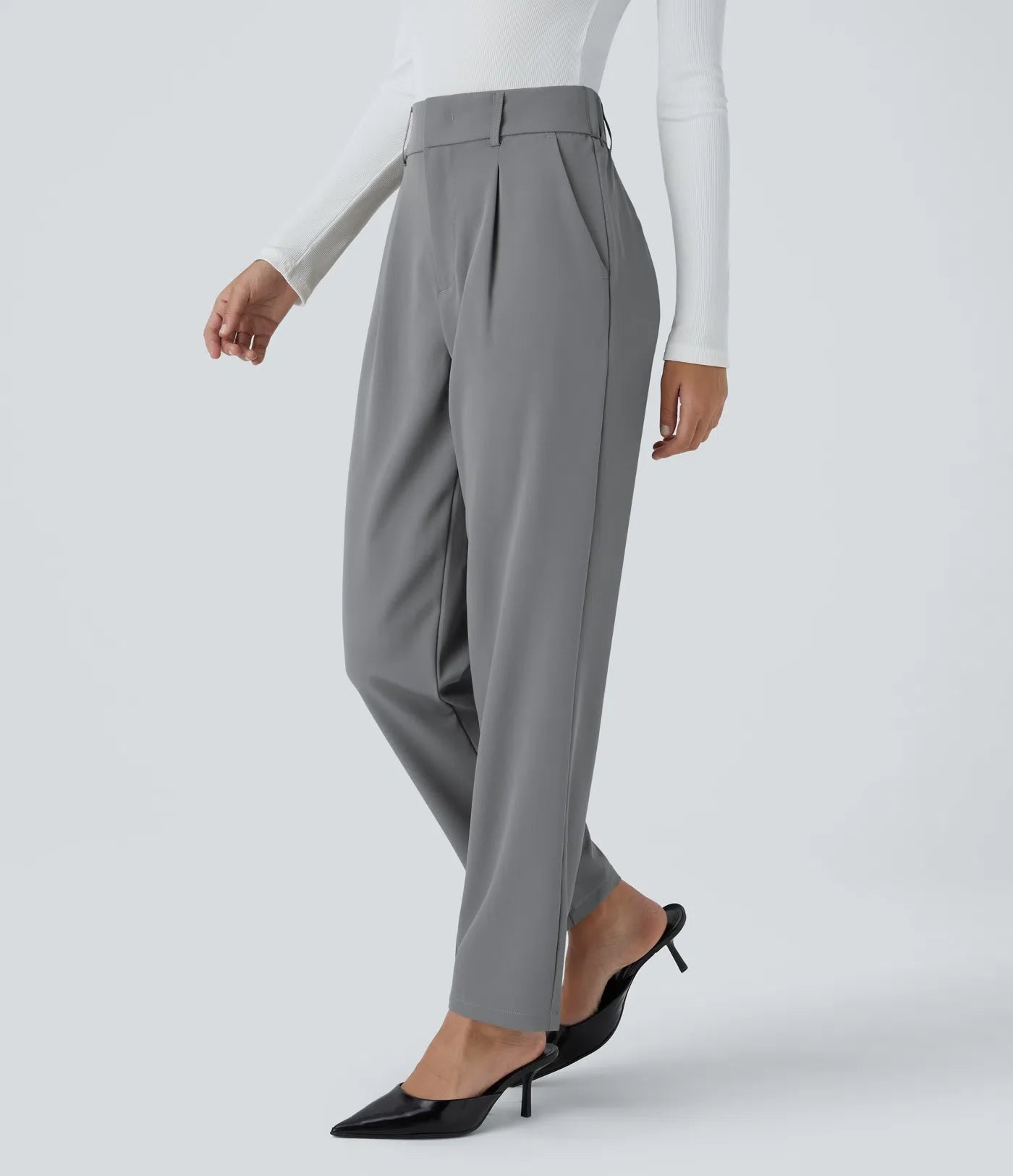 Megan | Comfortabele &amp; Elastische Broek Met Hoge Taille