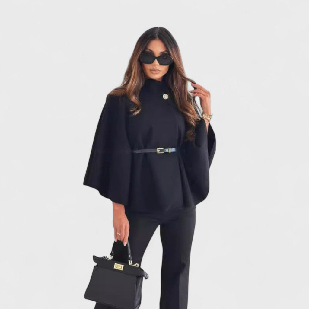 Léa | Veste papillon chic avec ceinture