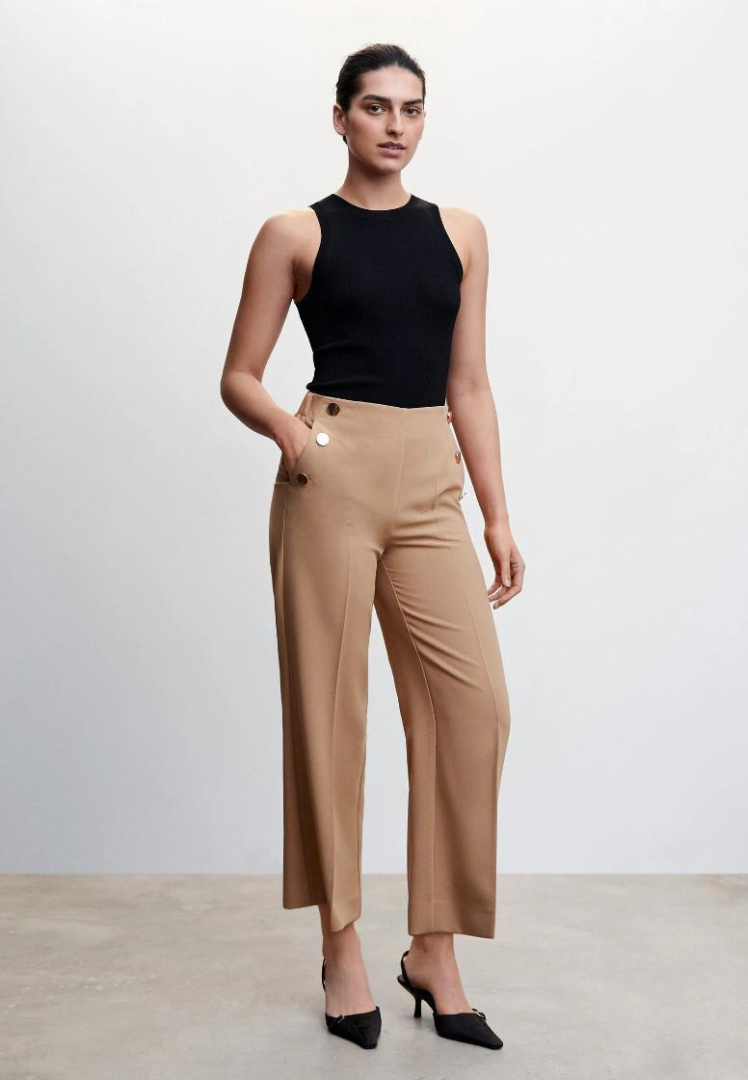 Emma | Pantalon confortable avec taille haute
