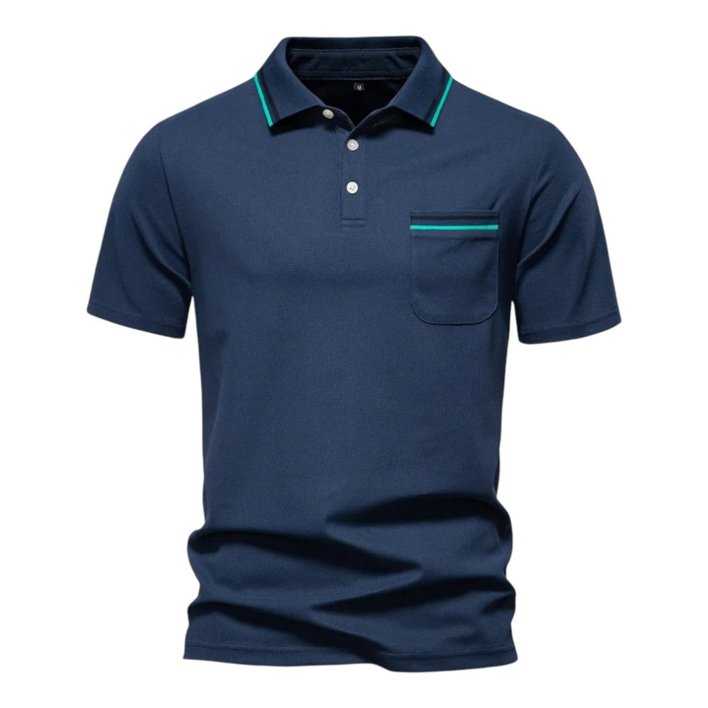 Roman™ | Men's polo shirt with contrast details