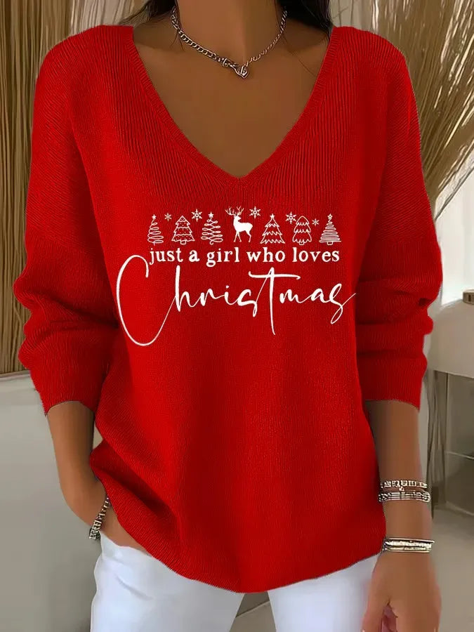 Lara™ | Christmas Fleece Jumper - Warmth, Style &amp; Joy 