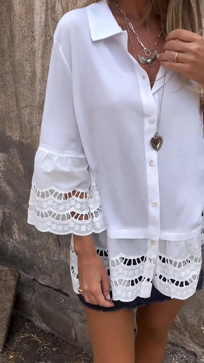 Miranda™ | Elegantní halenka ve stylu Ibiza