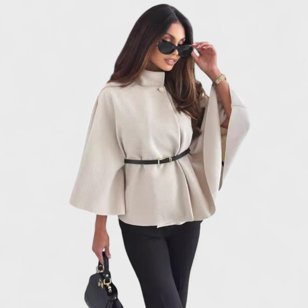 Léa | Veste papillon chic avec ceinture