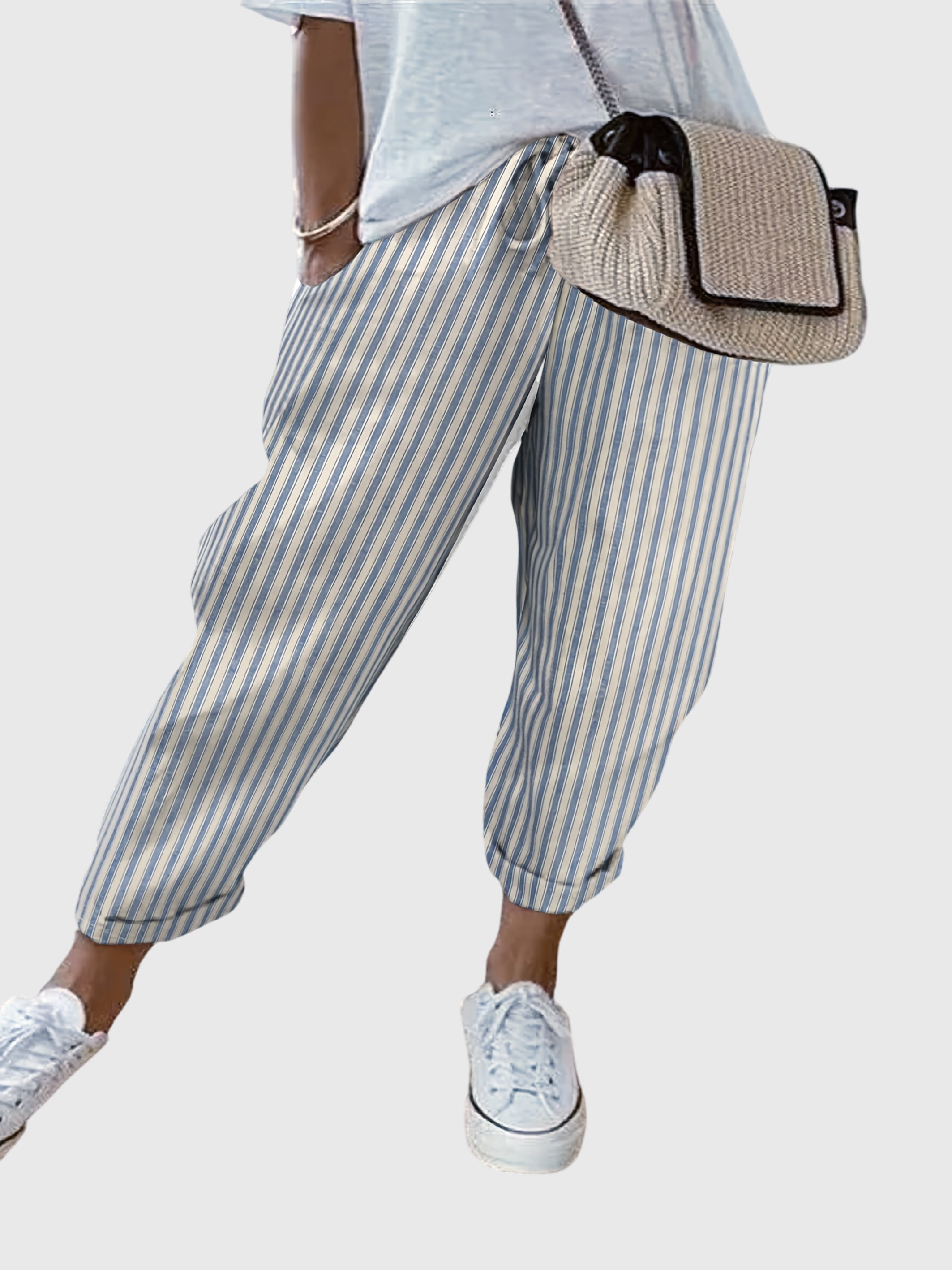 Amélia - Pantalon rayé