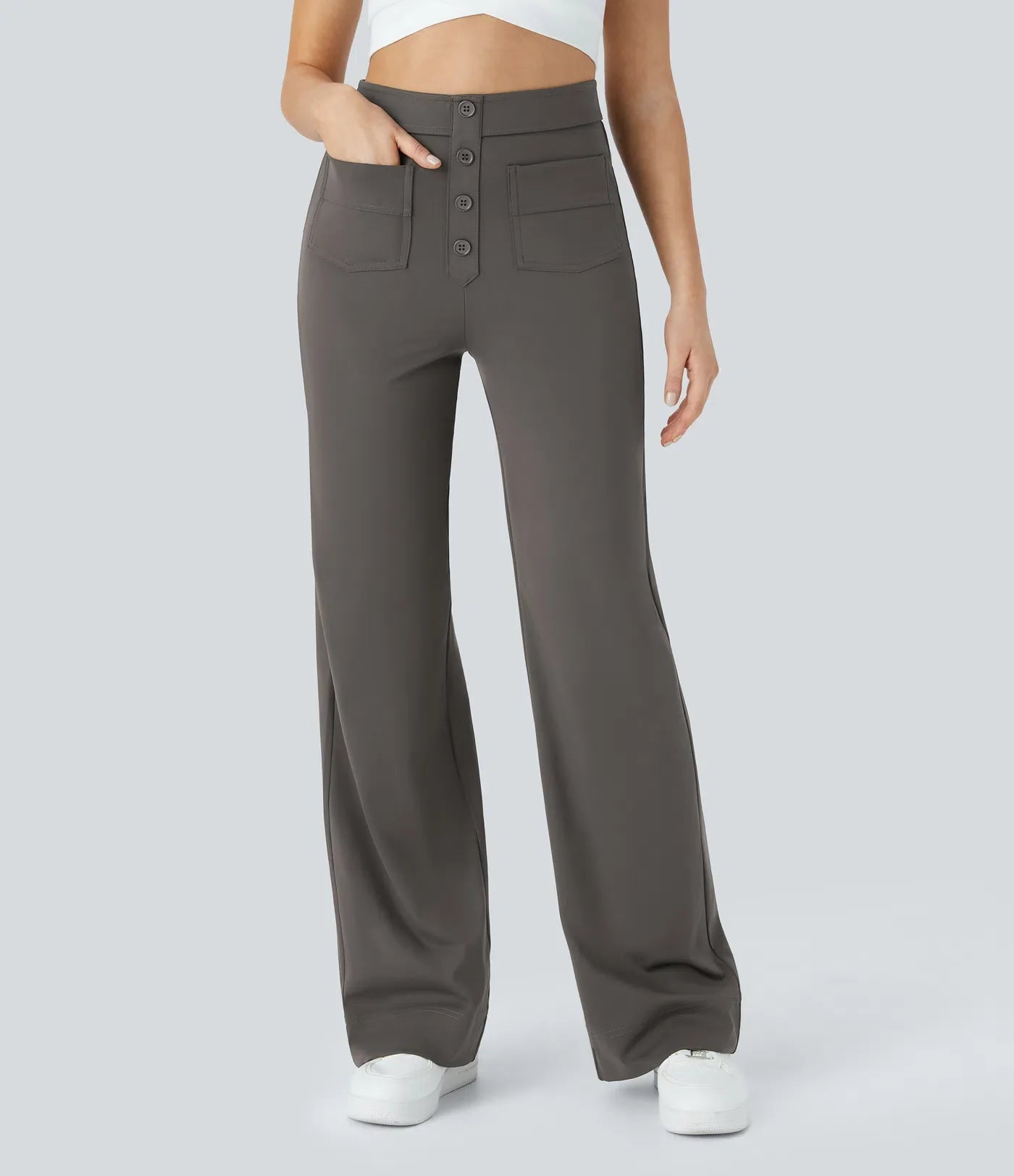 Naomi | Elastische &amp; Comfortabele Broek Met Hoge Taille | 1+1 Free