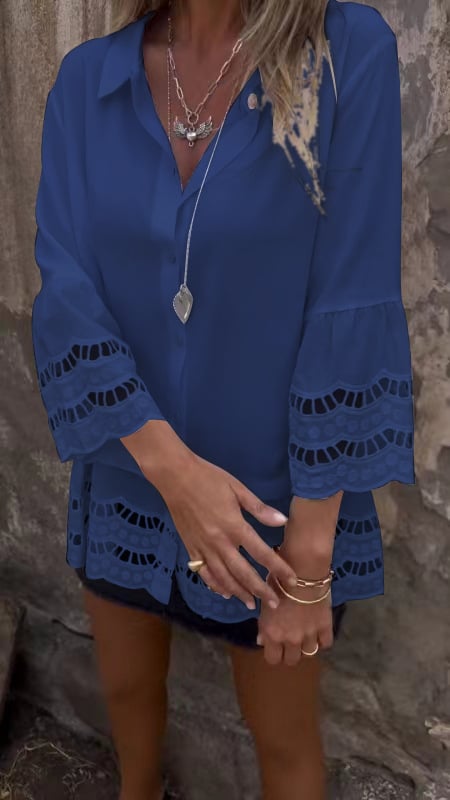 Miranda™ | Elegant Ibiza-style blouse