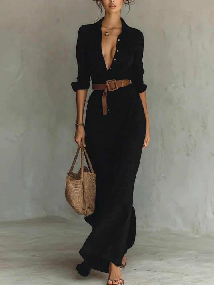 Amira | Robe portefeuille élégante
