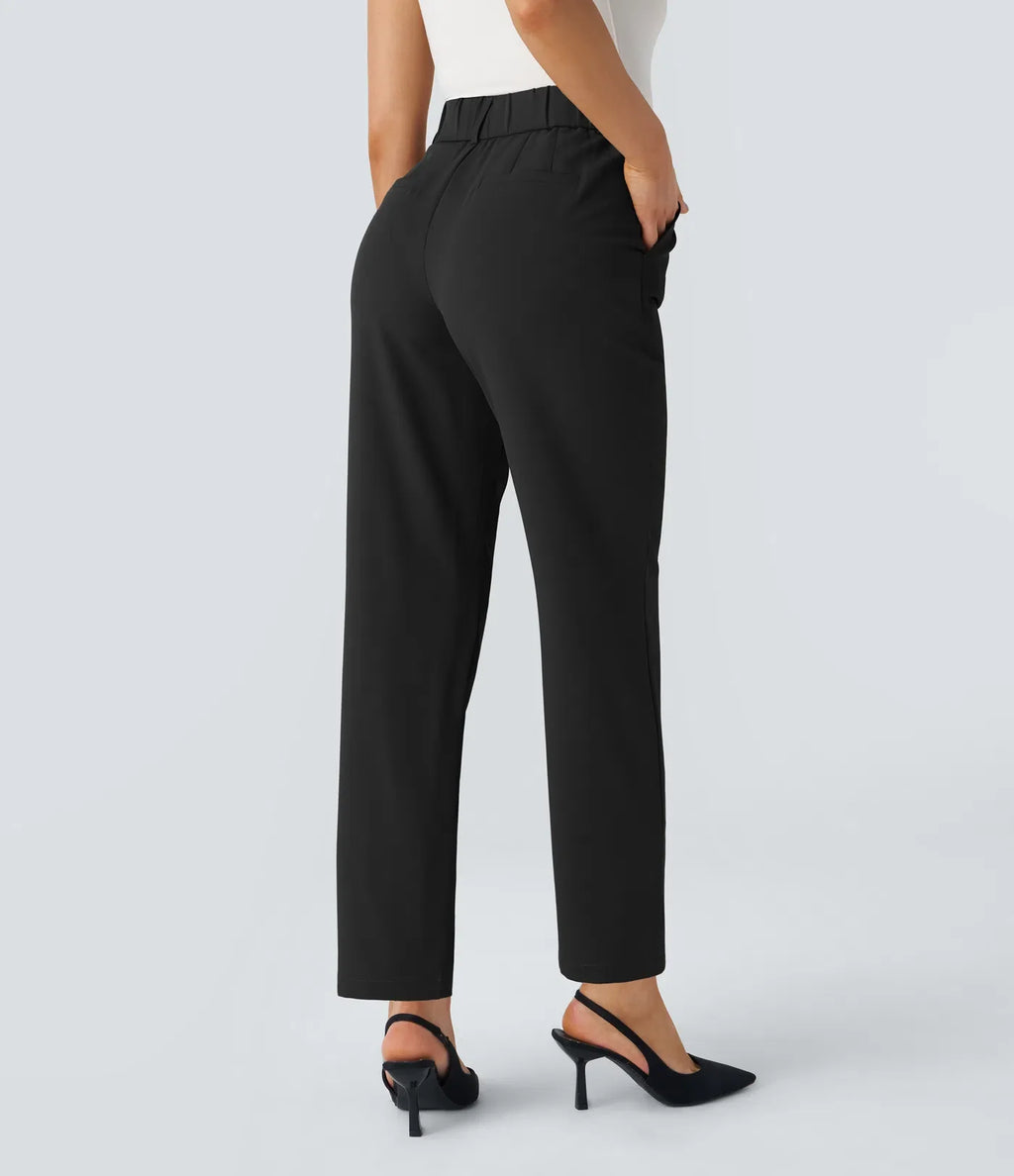 Megan | Comfortabele &amp; Elastische Broek Met Hoge Taille