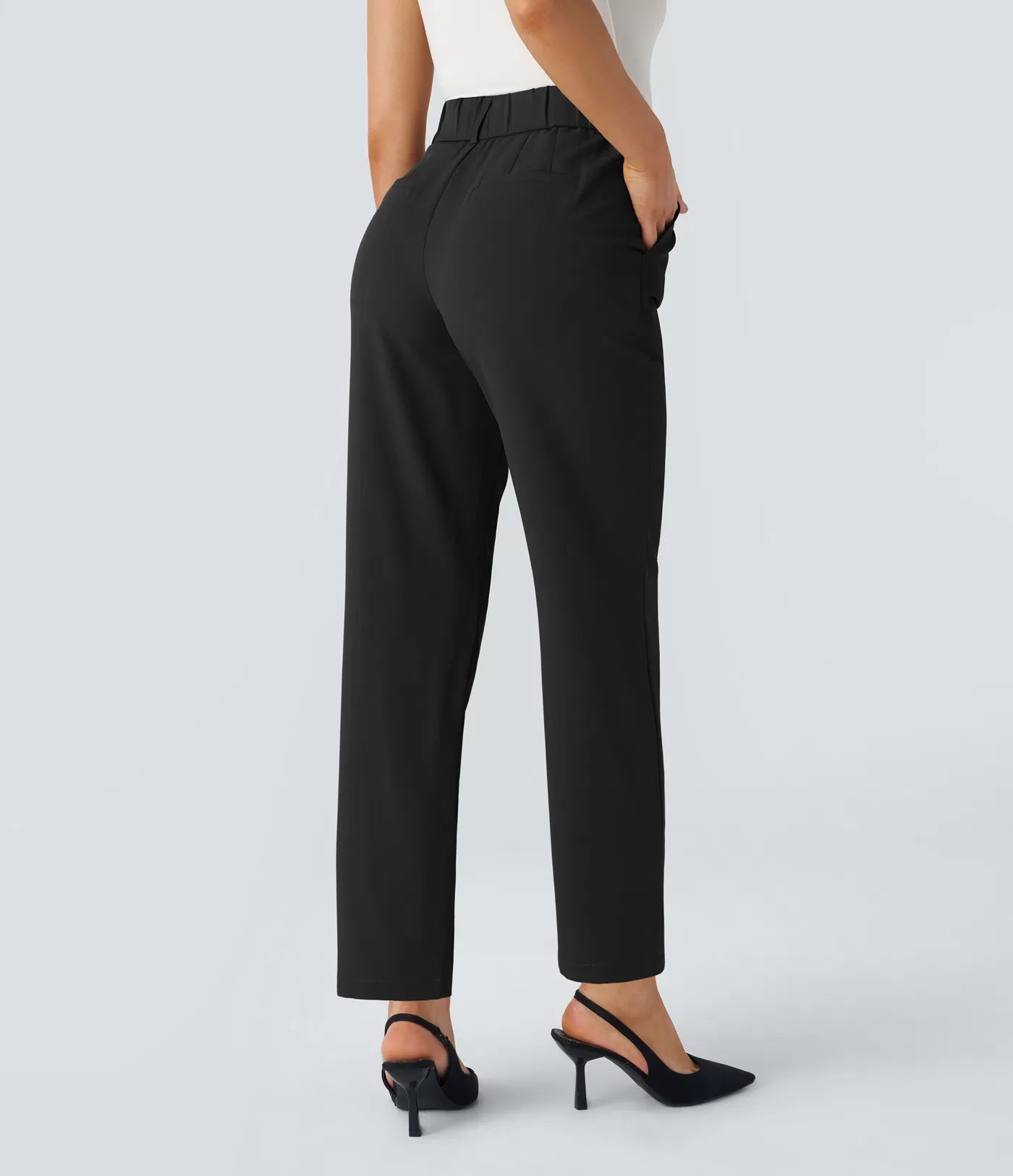 Megan | Comfortabele &amp; Elastische Broek Met Hoge Taille