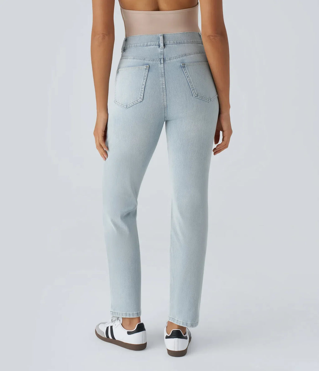 Lotte | Elastische &amp; Comfortabele Broek Met Hoge Taille
