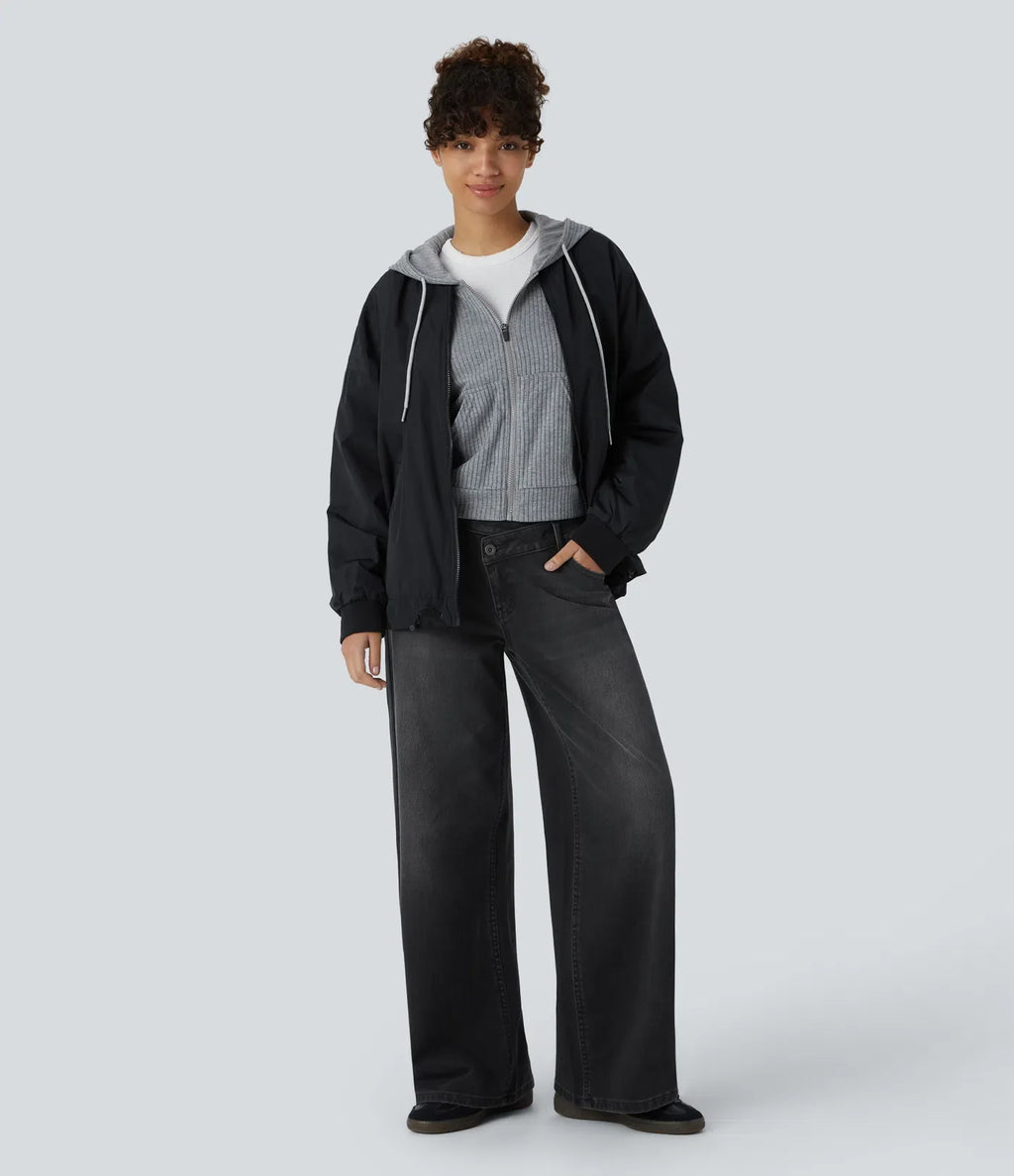 Sophia | Comfortabele Wide Leg Jeans Met Elegante Pasvorm &amp; Handige Ritszakken