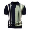Tadeáš™ | Elegant polo shirt with vertical stripes